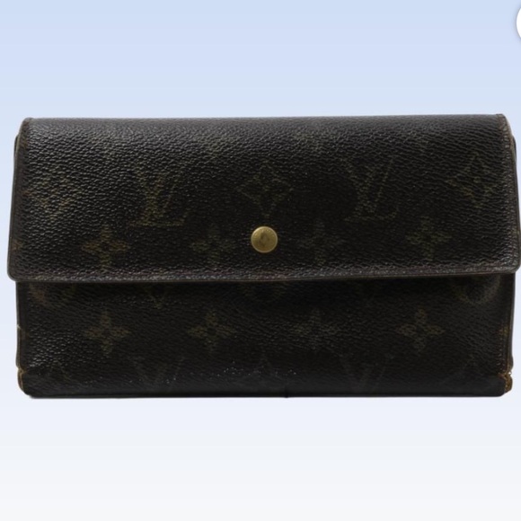 AUTHENTIC Louis Vuitton Monogram International Wallet 🥰 GUC Vintage 2003 - Picture 1 of 13
